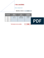 Excel Calcul Impot Sur Les Societes