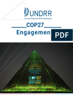 UNDRR at COP27 - Overview