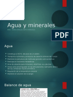 Agua y Minerales