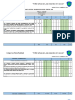 Objetivos de aprendizaje Ciencias Naturales 1o Básico San Pedro Pudahuel