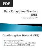 Data Encryption Standard (DES)