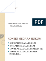 Konsep Negara Hukum