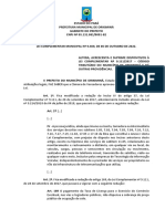 Lei Complementar altera Código Tributário de Oriximiná