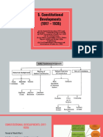 Constitutional Developments