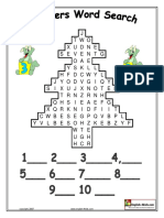 Numbers Wordsearch