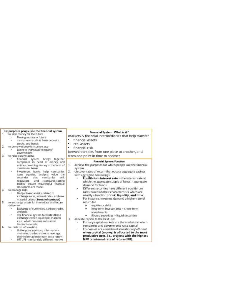 Cfa | PDF | Market Liquidity | Financial Markets