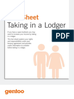 Rights and responsibilities of taking in a lodger