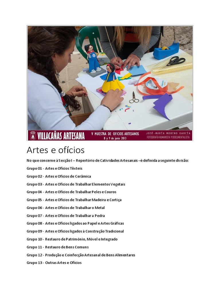 Artes E Ofícios Pdf Artes Decorativas As Artes