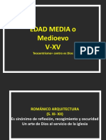 2.1 Medieoevo (Románico y Gótico) Links, Datos Adicionales Del
