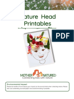 Nature Head Printables
