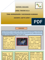 Bioingeniería y Necesidades Humanas (4ta Clase)