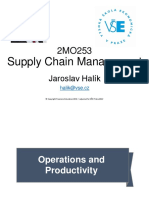Supply Chain, Lectures