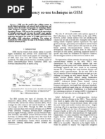 GSM Paper Presentation On Frequency Planning