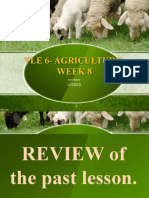 Tle 6 Agriculture Week 8