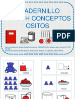 Cuadernillo Teacch Conceptos Ositos