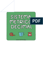 Sistema Métrico Decimal