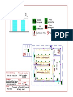 Plano de Ruta de Evacuacion Proyecto