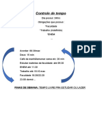 Controle seu tempo para estudos e trabalho