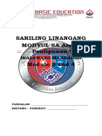 Sariling Linangang MODYUL SA Araling Panlipunan 5 Module 3 and 4