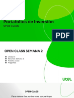 Portafolios de Inversión - OC Sem 2