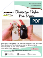 Molde Chaveiro Porta Pen Drive