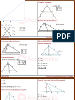 Geometría - Teoremas Adicionales