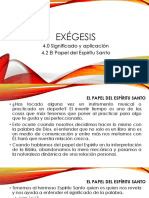 Exégesis - Temario - Clase 11