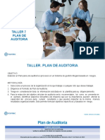 Tarea 7. Plan de Auditoria en Un SGI