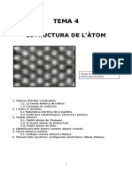 A TEMA 4 ESTRUCTURA DE Làtom Alumnx