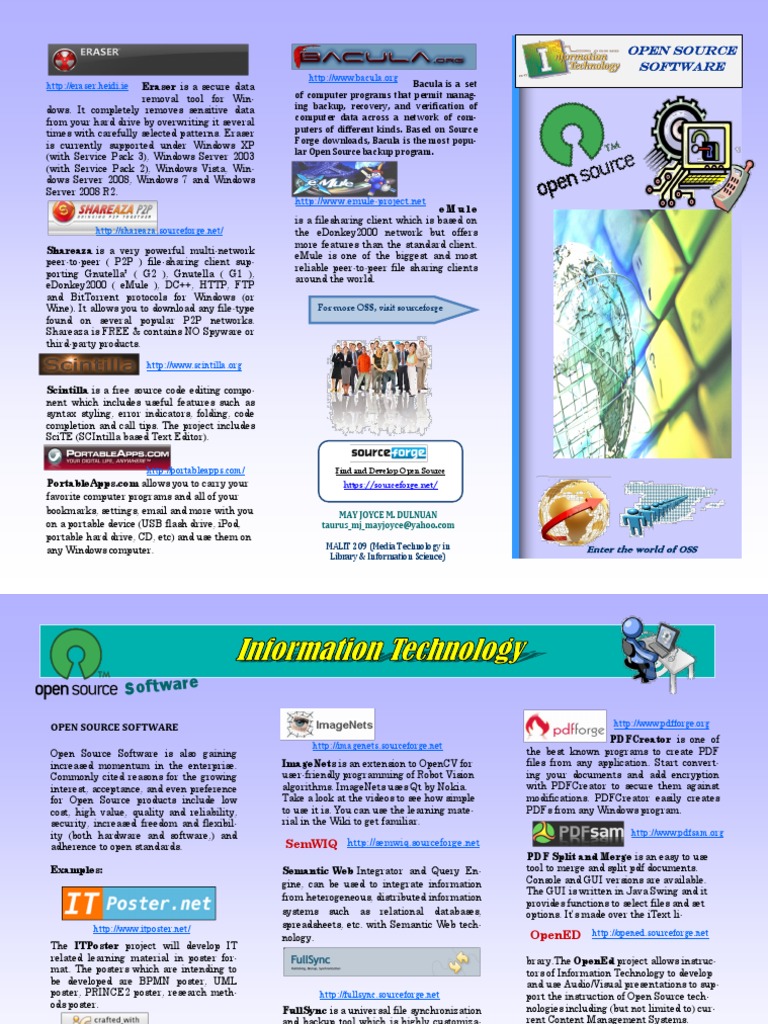 Essential Open Source Software Tools | PDF