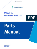 Doosan DX225LC Parts Book