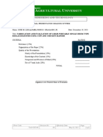 TAU CET QF 09 Oral Presentation Grading System