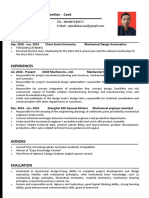 Minimalist Style Resume-WPS Office