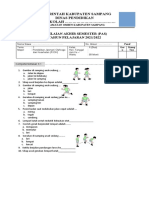 Pas Pjok Kelas 2 2021-2022