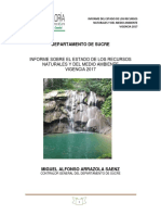 Informe Ambiental Contraloria Departamental de Sucre Año 2017