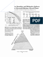 Freezing Points, Densities, and Refractive Indexes The Glycerol-Ethylene Glycol-Water