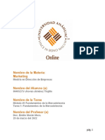 Tarea 1 Fundamentos de La Mercadotecnia