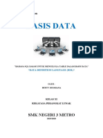 Basis Data: SMK Negeri 3 Metro