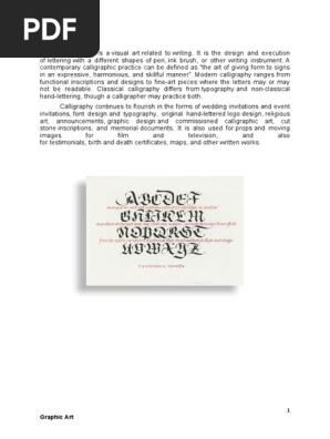 Calligraphy