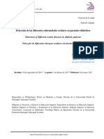 Detección de Las Diferentes Enfermedades Oculares en Pacientes Diabéticos