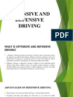 Offense and Defense Driving