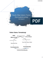 Nasib Obat Dalam Tubuh (Farmakokinetika)