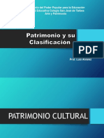 Patrimonio y Su Clasificación New