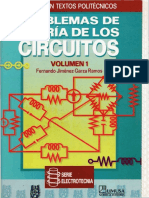Problemas de Teoría de Los Circuitos - Vol.1 - Fernando Jiménez Garzo Ramos