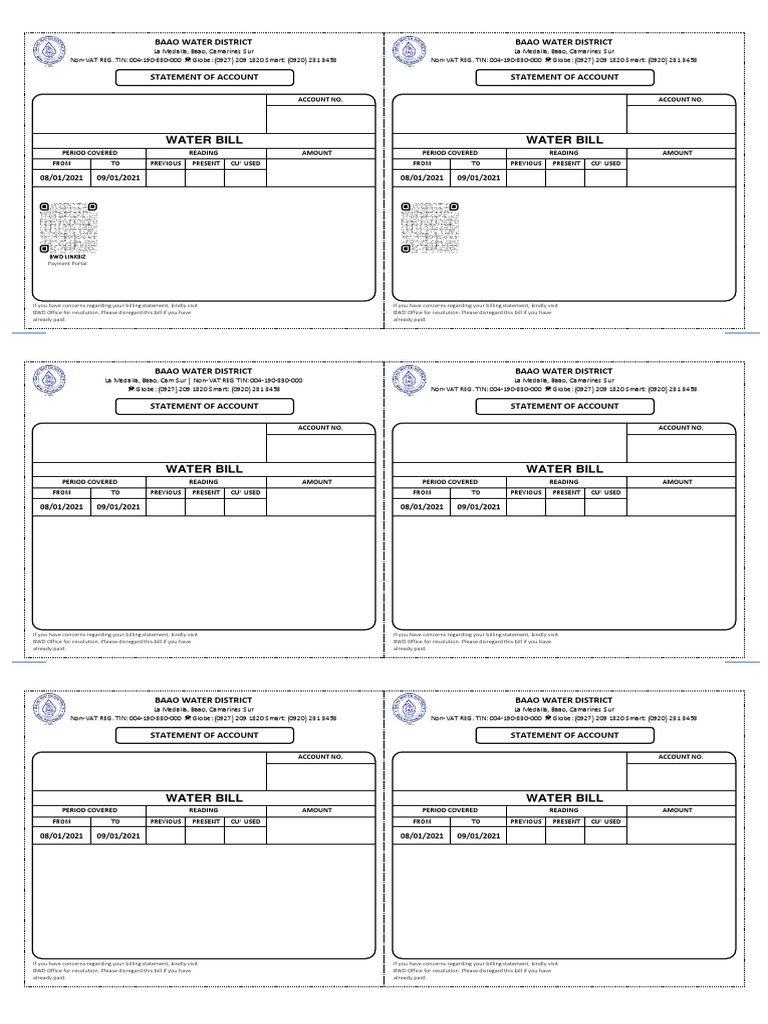 Template Billing Jan PDF