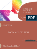 Chapter 1 - Food and Culture