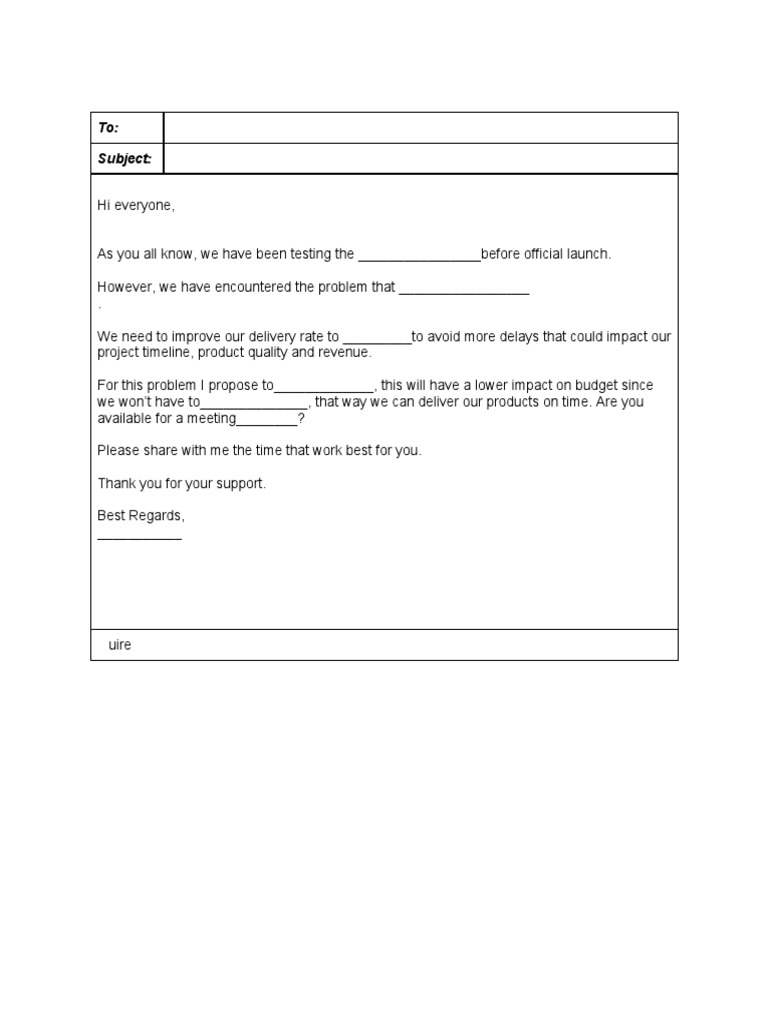 Improving Delivery Rate Proposal | PDF