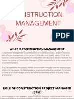 Construction Management