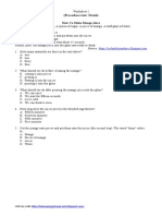 Worksheet 2 Procedure Drink