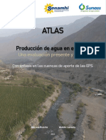 Atlas Producción de Agua en El Perú Una Evaluación Presente y Futura Con Énfasis en Las Cuencas de Aporte de Las EPS 2021